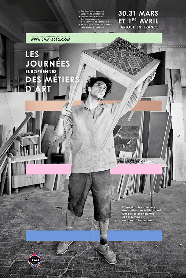 Journées européennes des métiers d'art - Affiche - Les Graphiquants